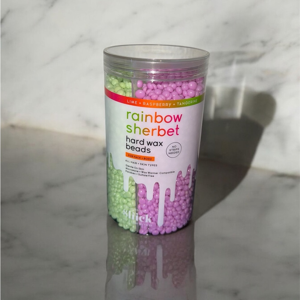 Rainbow Sherbet hard wax beads